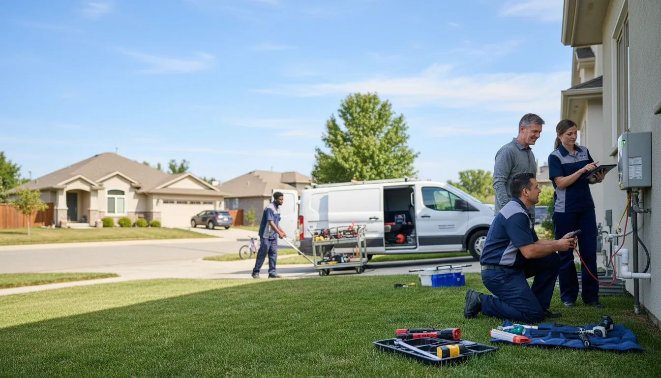 Tankless water heater service in Bivins, TX